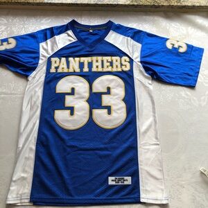 Men’s Size S Friday Night Lights Tim Riggins Blue Jersey # 33 American Football